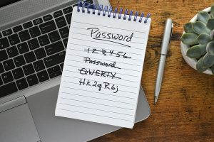 create strong password